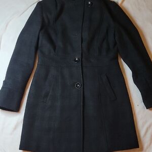 Esprit Vintage Black Pea Coat